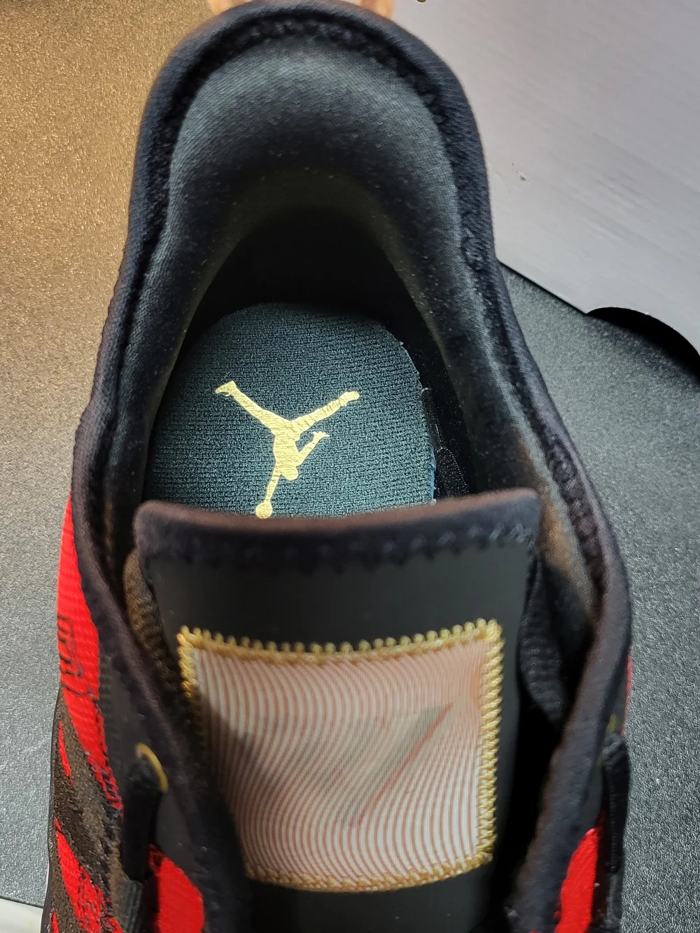 Jordan breathable red